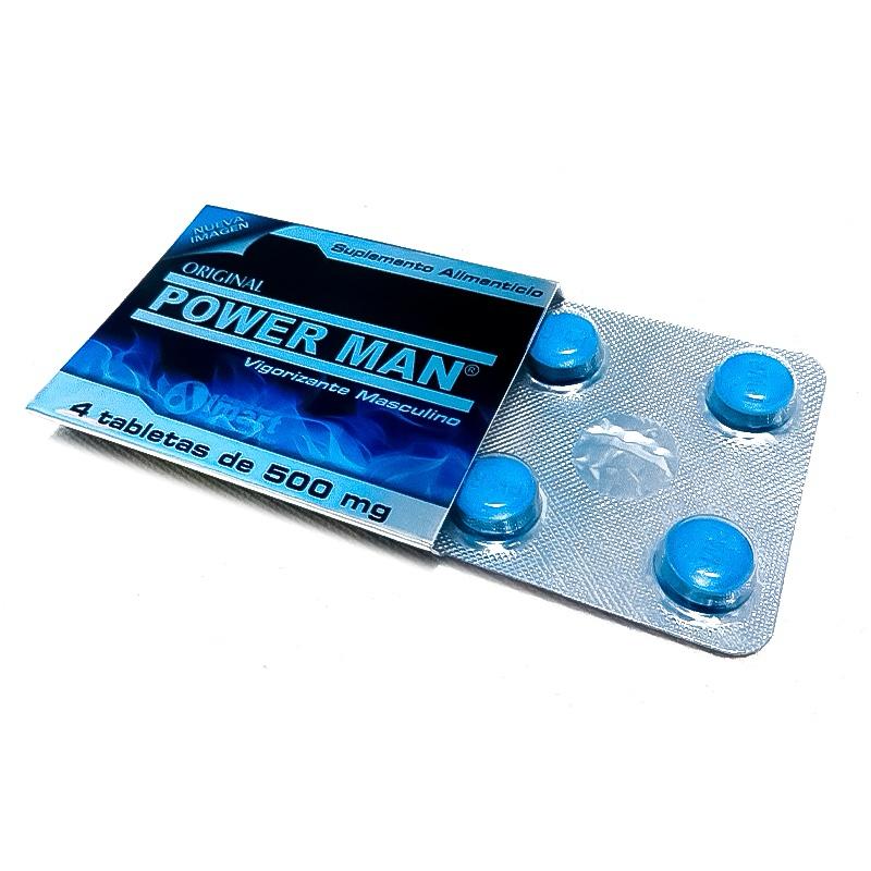 20 Pastillas Power Man Vigorizante Natural para Hombres - Fórmula con Maca, Jalea Real, Avena Sativa y Vitamina B | Suplemento para Potencia Masculina y Vitalidad, Energía y Rendimiento